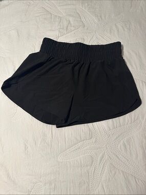 Black Windshorts, no inner liner. Size Medium
